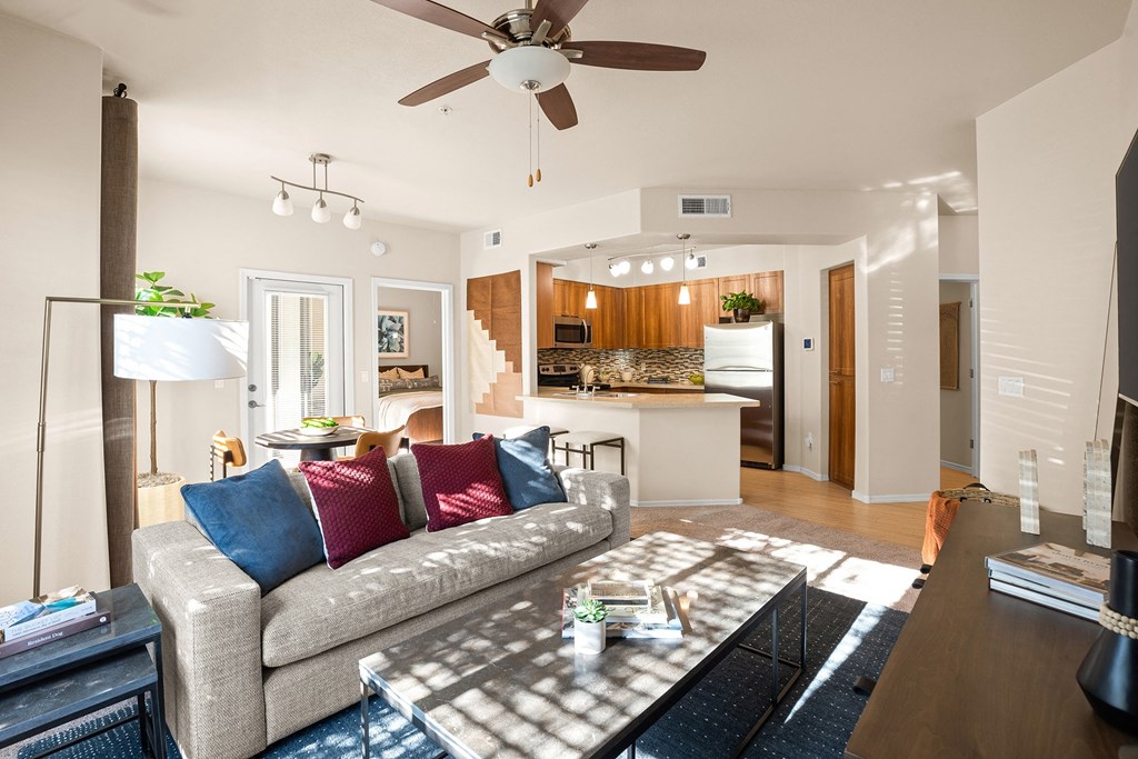 Open concept living spaces - Almeria at Ocotillo